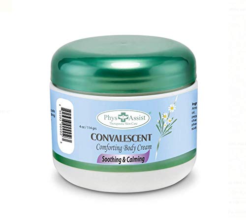 PhysAssist Convalescent Body Comforting Cream 4 oz Jar Ultra moisturizing and soothing to the skin