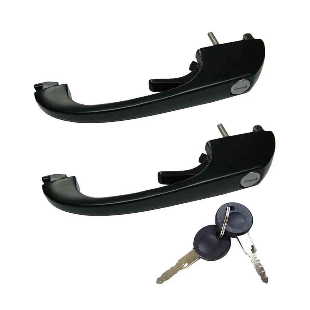 YMYYQW Car Outer Door Handle Car Front Exterior Door Handles for T3 for Transporter III Bus 1979 1980 1981 1982 1983 1984 1985-1992 251837205