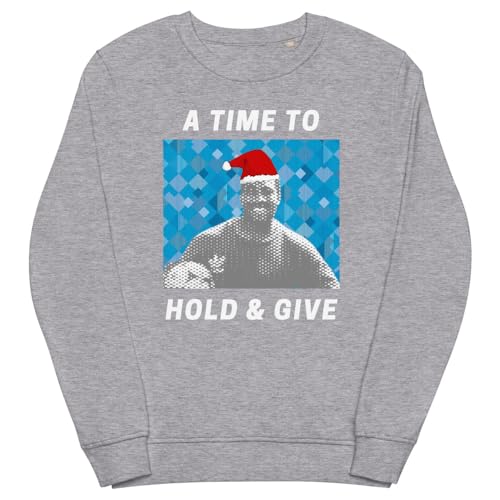 Pull de Noël A Time to Hold & Give cadeau idéal à offrir pour les fêtes