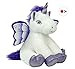 Bear Factory Record Your Own Plush 16 Inch Crystal The Unicorn - Ready 2 Love in a Few Easy Steps