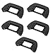 NATEFEMIN 5Pcs Camera Eyecup for Nikon D70s/80/D90/D40/D50/D100/D200/D300/D7000, Camera Viewfinder Protective Eye Cup