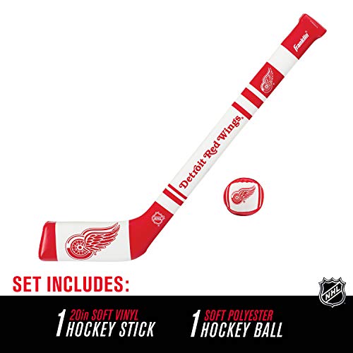 Image of Franklin Sports NHL Team Mini Soft Hockey Stick Set - NHL Team Soft Foam Mini Hockey Stick and Ball - Great Toy for Kids