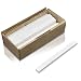 HOMEE Natural Flat White Soapstone Mineral Thin Bulk Marker for Welders Textile Marking Tools, 27 Refills 100x10x5mm for Each Perfect for Making Removable Markings on Steel Cast Iron Fabric