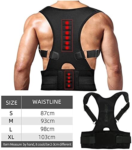 Soporte lumbar corrector de espalda evita hombros caídos y malas posturas 2