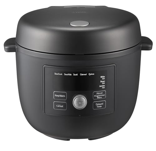 Tiger COL-A40U 2.6-Quart Compact 8-in-1 Electric Multi-Cooker with 21 Programmed Menus (Black)
