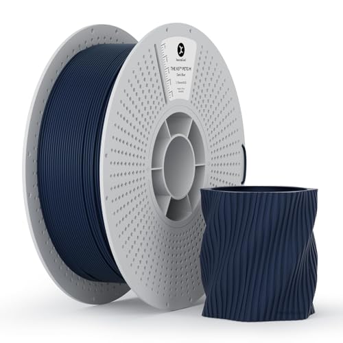 kexcelled Matte PETG Filament, 1.75mm +/- 0.03mm, 1kg, Dark Blue