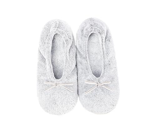 Image of Panda Bros Women's Ballerina Slipper Socks - One Pair Anti-Skid Comfy Warm Ballet Style House Slippers for Indoor Home, Winter, Wedding, and Birthday Gifts for Women