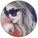 DDLBiz NEW Oversized Square Luxury Sunglasses Gradient Lens Vintage Women Fashion