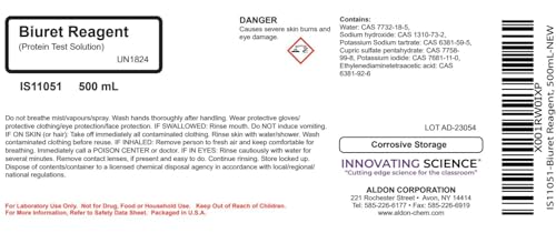 Innovating Science - Biuret Reagent, 500mL, Laboratory Grade Solution for Protein Detection, Biology & Biochemistry Experiments, Educational & Professional Science Labs - Thumbnail 2