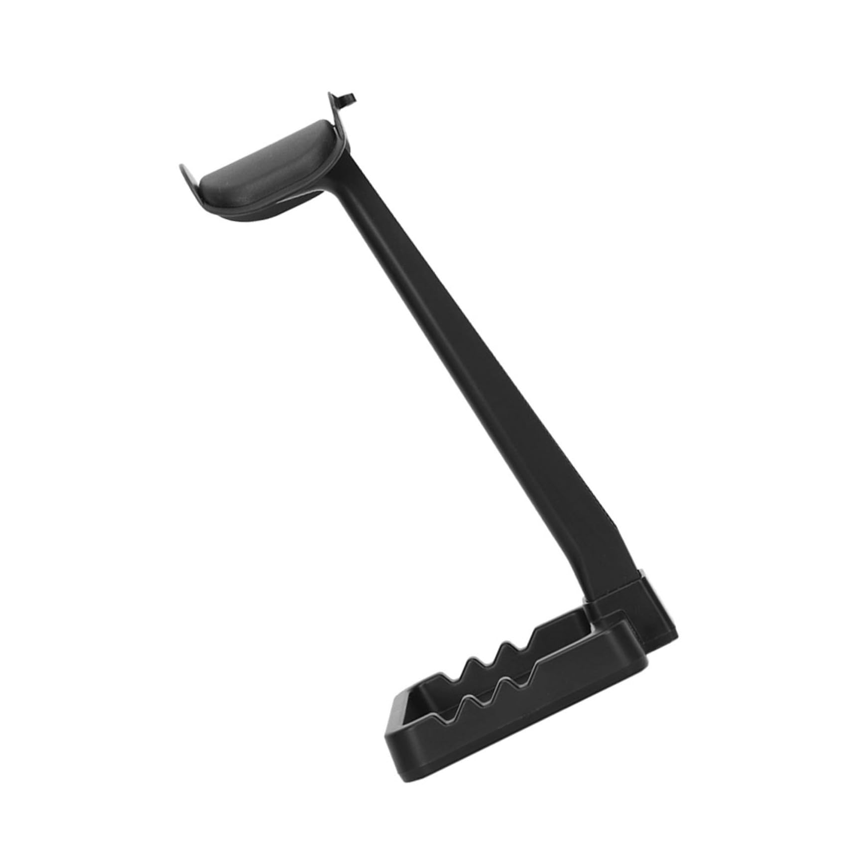Toyvian Supporto Cuffie da Scrivania Nero, Organizer Headset in Abs e Tpu | Poggia Cuffie per Desk e Computer Desk, 3kg, Anti-slip, Non Si Deforma e Non Si Rompe
