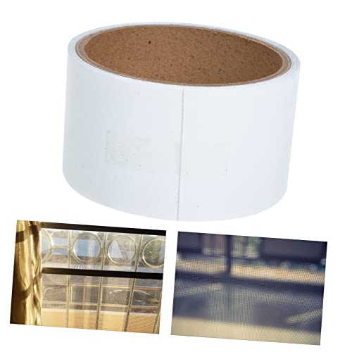 OSALADI 1 Rolo De Fita Adesiva De Reparo De Tela De Janela Branca Kit De Reparo De Porta De Tela De
