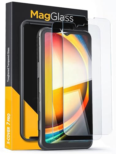 Verre trempé Samsung Galaxy XCover 7 Pro idéal pour le travail de chantier magglass