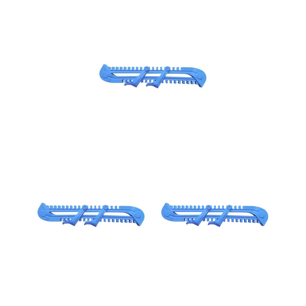 Universal Skates Blade Guard Ice Protection Off Ice Protector Guard Blue