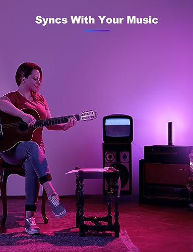 ZUUKOO-LIGHT-Smart-Lampe-Bureau-RGB-Connectee-avec-19-Modes-Dynamiques-et-Modes-de-Synchronisation-de-la-Musique-Gaming-Barre-LED-Lumiere-Dambiance-pour-TV-PC-Chambre