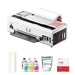 Procolored K13 Lite A3 DTF Printer for T-Shirts and Clothing, 13" Garment Printing Machine with White Ink Circulation, Infrared Printhead Protection for DIY Apparel（White）
