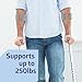 Medline Aluminum Forearm Crutches, Adult, Pack of 2