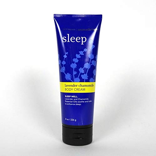 Bath & Body Works 8 Ounce Body Cream Aromatherapy Sleep Lavender Chamomile #TOP14