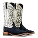 ARIAT Men's Sting Cowboy Boot, Blanco/Indigo Roughout, 9