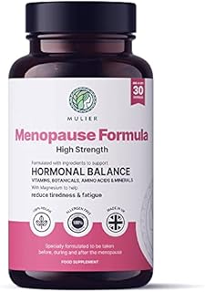 High Strength Menopause Formula | 14 Active Supporting Ingredients for Hot Flushes, Night Sweats & Fatigue | 1 Month Supply | Vegan Friendly | Suitable for Women in Perimenopause
