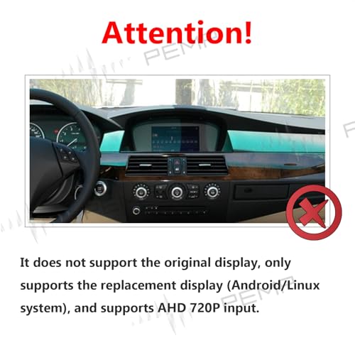 Image of PEMP AHD Rear Camera 720P 25FPS Parking Rear View Camera for BMW E60 E70 E90 E87