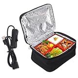 Boîte à lunch électrique Chauffe-aliments 5V / 9W Alimenté par USB...