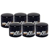 Wix Engine Motor Oil Filter Set Spin-On 6 Pieces For Acura CL 2.2 L4 51334XP-Set6