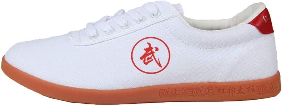 VEACAM Martial Arts Sneakers, Breathable Taekwondo Athletic Shoes Lightweight Kung Fu Taichi Shoes Anti-Slip Karate Gym Sneakers