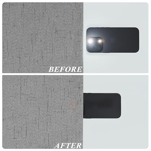 Image of 100% Blackout Linen Textured Curtains for Bedroom Full Light Blocking Room Darkening Bronze Grommet Window Drapes Thermal Insulated Energy Efficient Home Decor 52x96 Grey Gray (2 Panels)