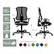 Topstar HE20PBC00 Head Point SY P4, ergonomischer Bürostuhl, Schreibtischstuhl, Muldensitz, inkl. Armlehnen, Netzrücken, Stoffbezug schwarz