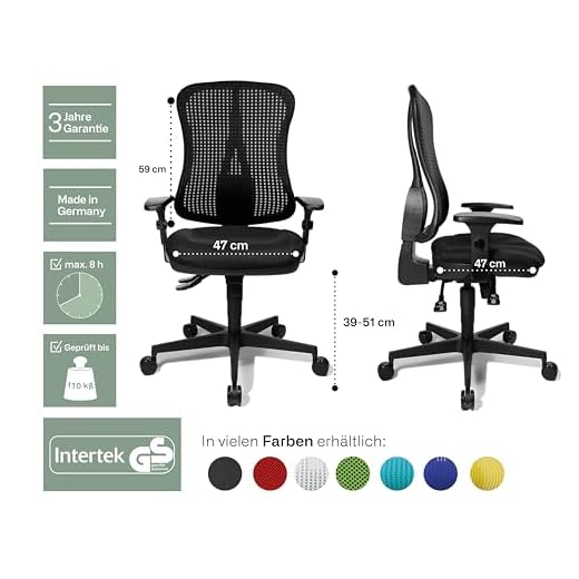 Ergonomischer Bürostuhl Topstar HE20PBC00