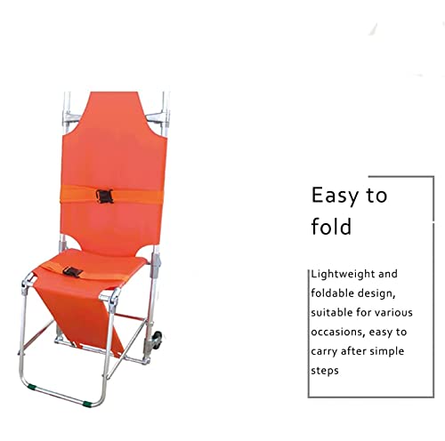 Chaise pliante en aluminium pour le transfert de sol et évacuation - 4