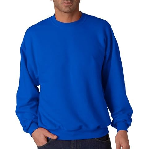 Jerzees Adult NuBlend Crew Neck Sweatshirt, Royal Cover