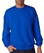 Jerzees Men's 562MR Crew Neck Sweatshirt, Royal , Large