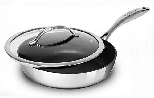 Scanpan HaptIQ 13 Piece Stainless Steel Nonstick Cookware Set - Made in Denmark - Dishwasher Safe