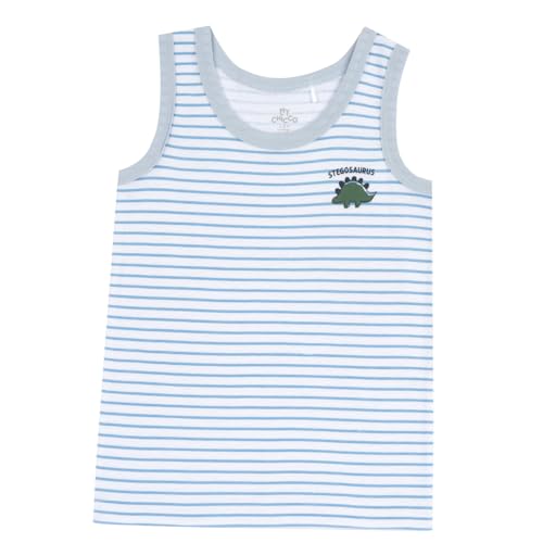 Chicco, Kinder Unterhemden, Set Aus 4 Unterhemden 100% Baumwolle, Kinderkleidung, Designed in Italy