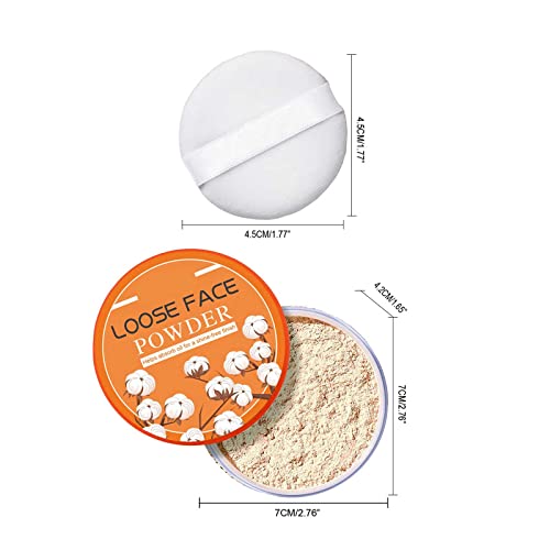 Doll Face Makeup Products Airspun Loose Powder Translucent Powders Fade Fine Lines Sweat Resistants Natural Concealer And Makeup Fixing Powder Is Light And Delicate #TOP5