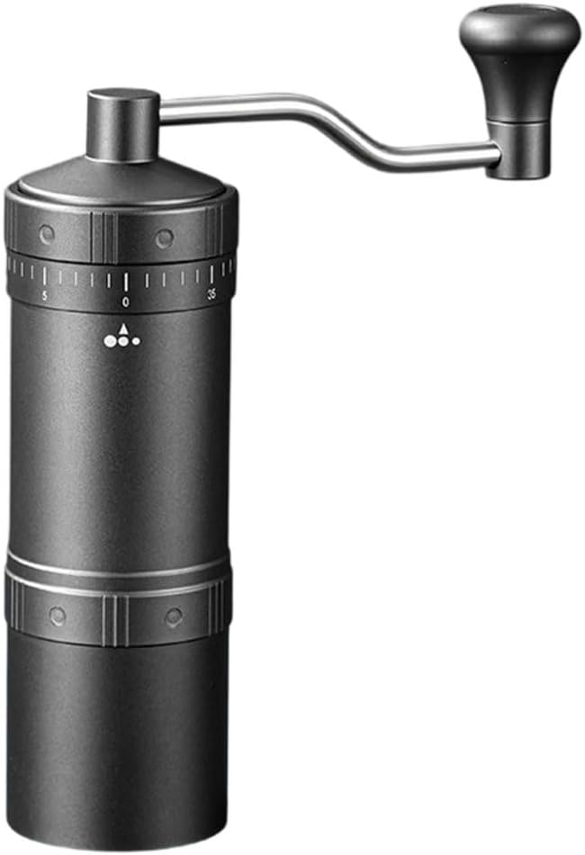 Manual Coffee Grinder,Burr Coffee Bean Grinder with External Adjustable Grind Setting & 5/7 Star Stainless Steel Conical Burr for Pour Over Espresso