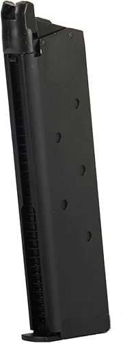 Lancer Tactical x Armamento del Ejército 25 Ronda Estándar Gas Blowback Airsoft Magazine para R31 1911