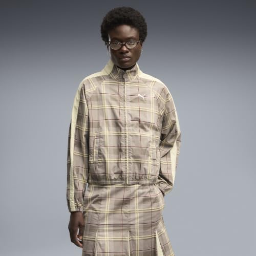 PUMA Veste décontractée à carreaux écossais T7 Femme Vêtements - vue 10
