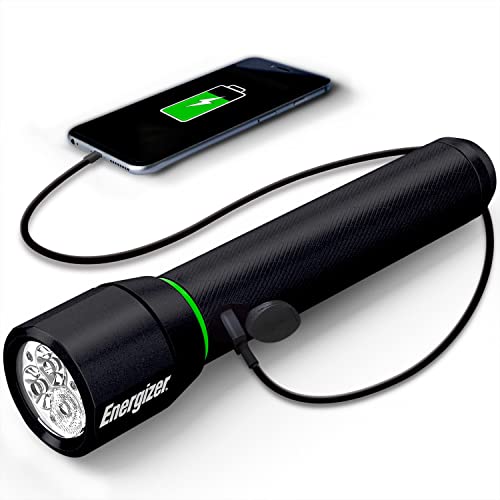 Energizer Vision Hd Rechargeable Led Flashlight With Digital Focus, Water Resistant Emergency Flashlight For Camping Gear And Indoor-Use, Flash Light With Usb Charging Cable Included, Pack Of 1 #TOP6