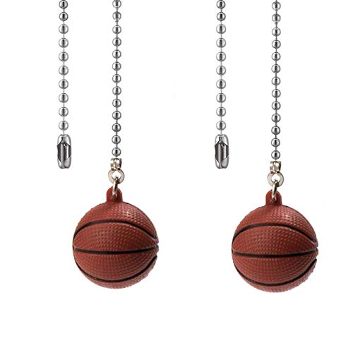 Ceiling Fan Pull Chain, Decorative Fan Pull Chain Extension, Ceiling Fan Pull Chain Ornaments, Ceiling Fan Pulls, Light Pull Chain with 12 Inches 3.2mm Diameter Beaded Ball Fan Pull Chain Extender