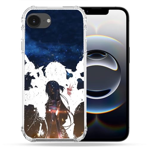 Coque iPhone 17e Manga SAO Sword Art Online Asuna antichoc pour smartphone