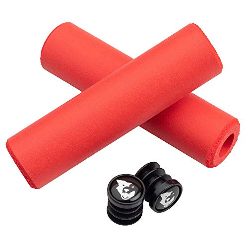 Wolf Tooth Silicone Mountain Bike Grips: Fat Paw
