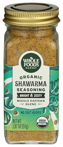 Whole Foods Market, Organic Seasoning, Shawarma (No Salt Added), 1.87 Ounce (Pack of 2) image 4