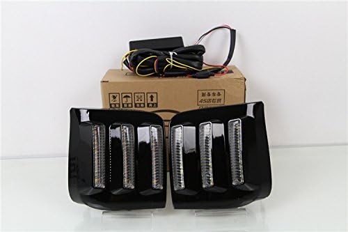 Miniatura 6 de Auto-Tech Luz diurna, lámpara antiniebla Retrofit Car LED DRL Kit de luz diurna reemplazo para 2016-2017 Kia K3 Cerato