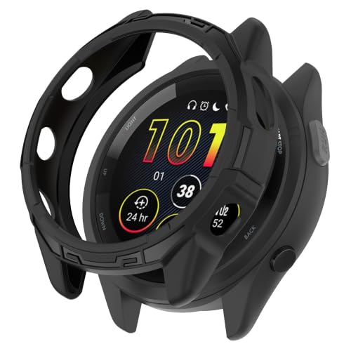 Image of Wisely Armor Protective Case Cover Compatible for Garmin Forerunner 265