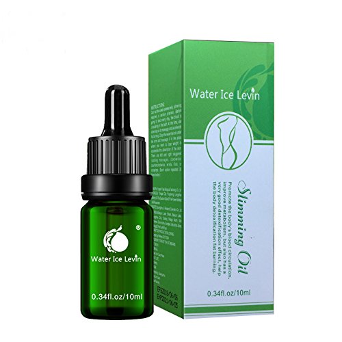 Water ice levin Slimming oilï¼ŒWeight Loss for Women, Fast Leg Body Waist Fat Burner Slimming Essential Oil, Massage Gel, Firms Skin, Help Deep Sleep, Release Stress