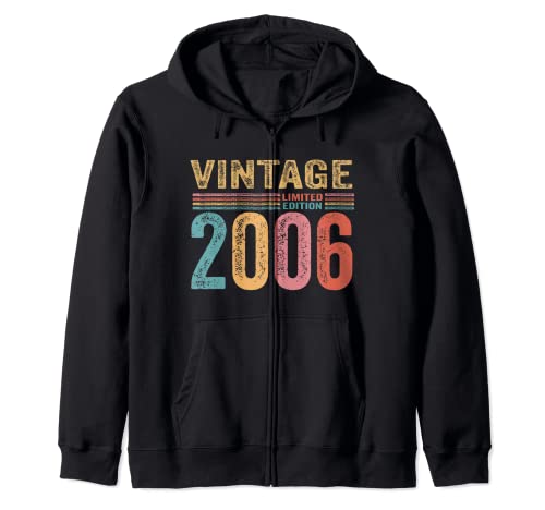 Vintage Limited Edition 2006 - Regalos de cumpleaños de 16 años Sudadera con Capucha