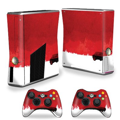MightySkins Skin Compatible with X-Box 360 Xbox 360 S Console - Waiting in The Van | Protective, Durable, and Unique Vinyl wrap Cover | Easy to Apply, Remove, and Change Styles | Made in The USA