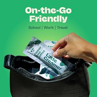 Copper Cow Coffee Sweetened Condensed Milk Coffee Creamer Singles (8 pack) | Vietnamese Inspired Coffee Creamer, All Natural Creamer Packets for Pour Overs & Lattes | No Refrigeration Needed